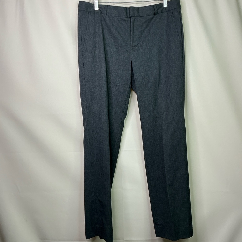 Banana Republic Size 10 Work Pants Gray Charcoal Trousers
